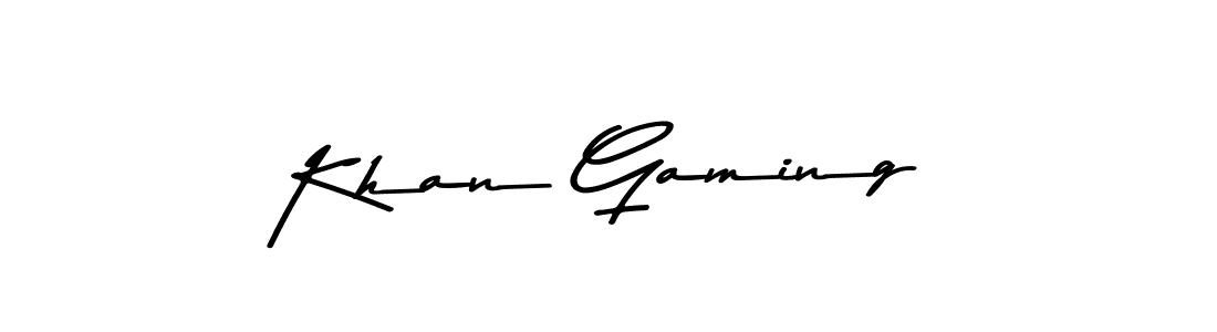 You should practise on your own different ways (Asem Kandis PERSONAL USE) to write your name (Khan Gaming) in signature. don't let someone else do it for you. Khan Gaming signature style 9 images and pictures png