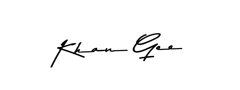 The best way (Asem Kandis PERSONAL USE) to make a short signature is to pick only two or three words in your name. The name Khan Gee include a total of six letters. For converting this name. Khan Gee signature style 9 images and pictures png