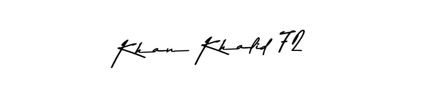 Also we have Khan Khalid 72 name is the best signature style. Create professional handwritten signature collection using Asem Kandis PERSONAL USE autograph style. Khan Khalid 72 signature style 9 images and pictures png