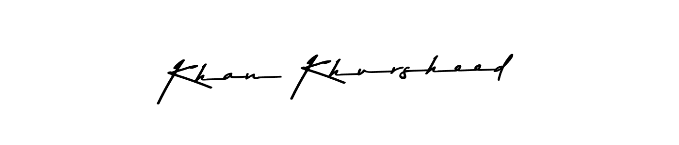You can use this online signature creator to create a handwritten signature for the name Khan Khursheed. This is the best online autograph maker. Khan Khursheed signature style 9 images and pictures png
