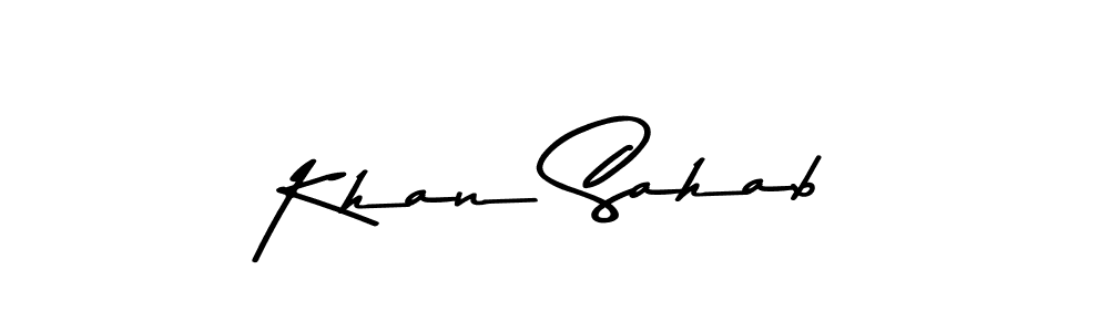 This is the best signature style for the Khan Sahab name. Also you like these signature font (Asem Kandis PERSONAL USE). Mix name signature. Khan Sahab signature style 9 images and pictures png