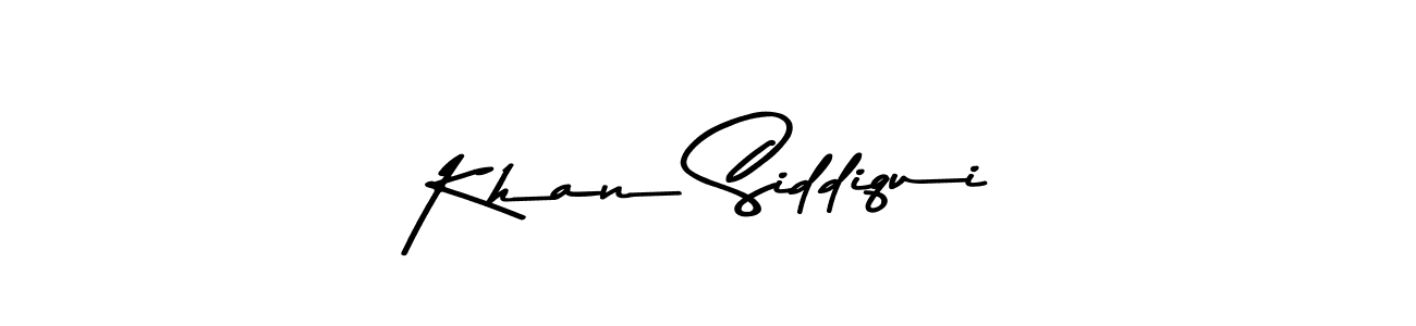 Khan Siddiqui stylish signature style. Best Handwritten Sign (Asem Kandis PERSONAL USE) for my name. Handwritten Signature Collection Ideas for my name Khan Siddiqui. Khan Siddiqui signature style 9 images and pictures png