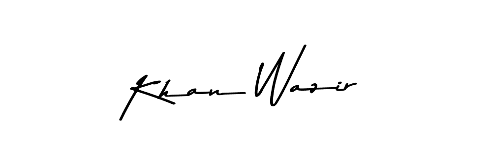 Make a beautiful signature design for name Khan Wazir. With this signature (Asem Kandis PERSONAL USE) style, you can create a handwritten signature for free. Khan Wazir signature style 9 images and pictures png