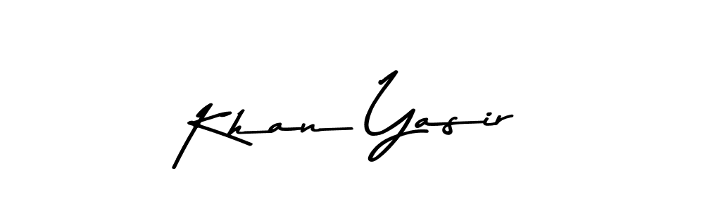 Also You can easily find your signature by using the search form. We will create Khan Yasir name handwritten signature images for you free of cost using Asem Kandis PERSONAL USE sign style. Khan Yasir signature style 9 images and pictures png
