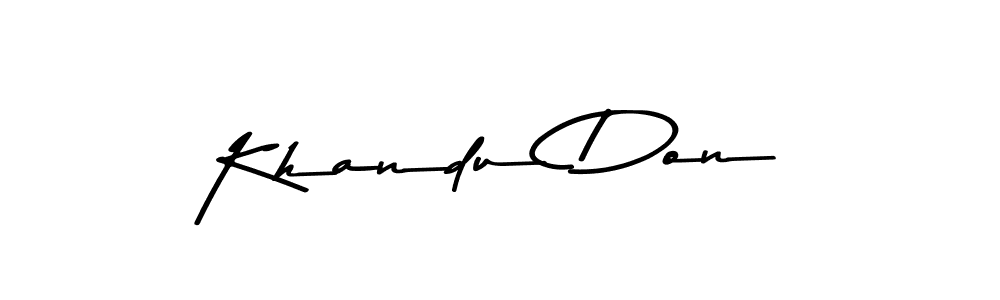 Make a beautiful signature design for name Khandu Don. Use this online signature maker to create a handwritten signature for free. Khandu Don signature style 9 images and pictures png