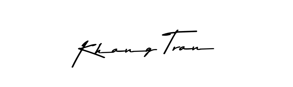 if you are searching for the best signature style for your name Khang Tran. so please give up your signature search. here we have designed multiple signature styles  using Asem Kandis PERSONAL USE. Khang Tran signature style 9 images and pictures png