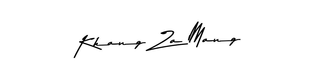 Here are the top 10 professional signature styles for the name Khang Za Mang. These are the best autograph styles you can use for your name. Khang Za Mang signature style 9 images and pictures png