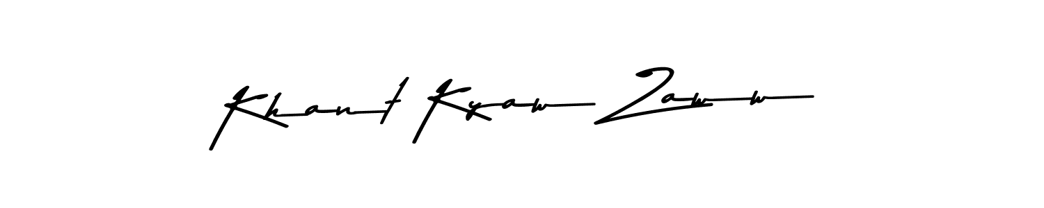 How to Draw Khant Kyaw Zaww signature style? Asem Kandis PERSONAL USE is a latest design signature styles for name Khant Kyaw Zaww. Khant Kyaw Zaww signature style 9 images and pictures png