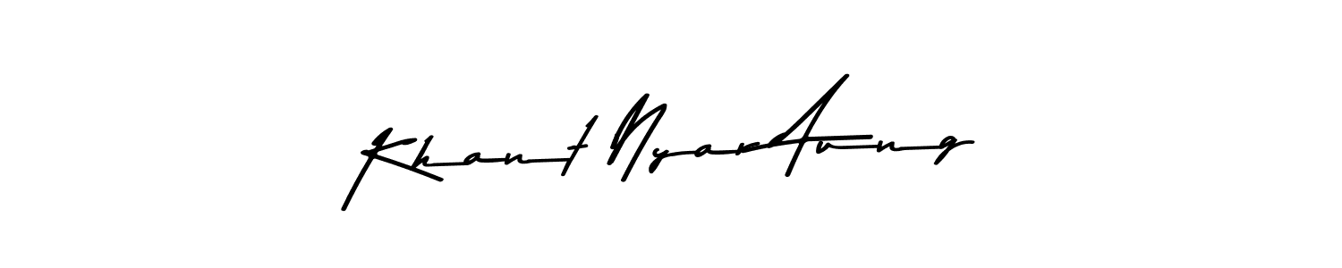 Once you've used our free online signature maker to create your best signature Asem Kandis PERSONAL USE style, it's time to enjoy all of the benefits that Khant Nyar Aung name signing documents. Khant Nyar Aung signature style 9 images and pictures png