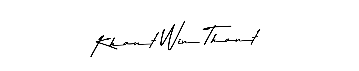 Check out images of Autograph of Khant Win Thant name. Actor Khant Win Thant Signature Style. Asem Kandis PERSONAL USE is a professional sign style online. Khant Win Thant signature style 9 images and pictures png