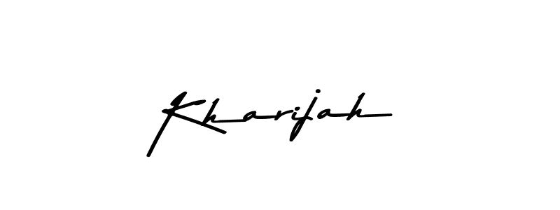 Similarly Asem Kandis PERSONAL USE is the best handwritten signature design. Signature creator online .You can use it as an online autograph creator for name Kharijah. Kharijah signature style 9 images and pictures png