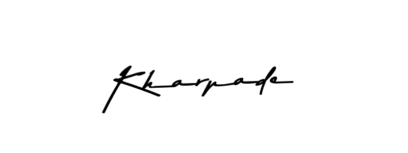 Also we have Kharpade name is the best signature style. Create professional handwritten signature collection using Asem Kandis PERSONAL USE autograph style. Kharpade signature style 9 images and pictures png