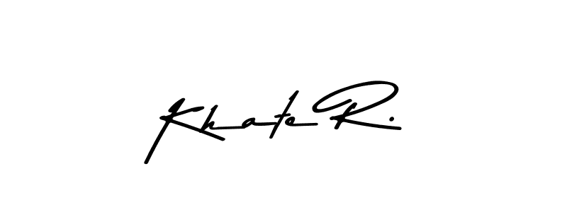 Check out images of Autograph of Khate R. name. Actor Khate R. Signature Style. Asem Kandis PERSONAL USE is a professional sign style online. Khate R. signature style 9 images and pictures png