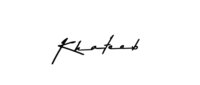 It looks lik you need a new signature style for name Khateeb. Design unique handwritten (Asem Kandis PERSONAL USE) signature with our free signature maker in just a few clicks. Khateeb signature style 9 images and pictures png