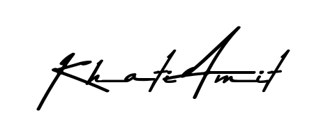 Also You can easily find your signature by using the search form. We will create Khati Amit name handwritten signature images for you free of cost using Asem Kandis PERSONAL USE sign style. Khati Amit signature style 9 images and pictures png