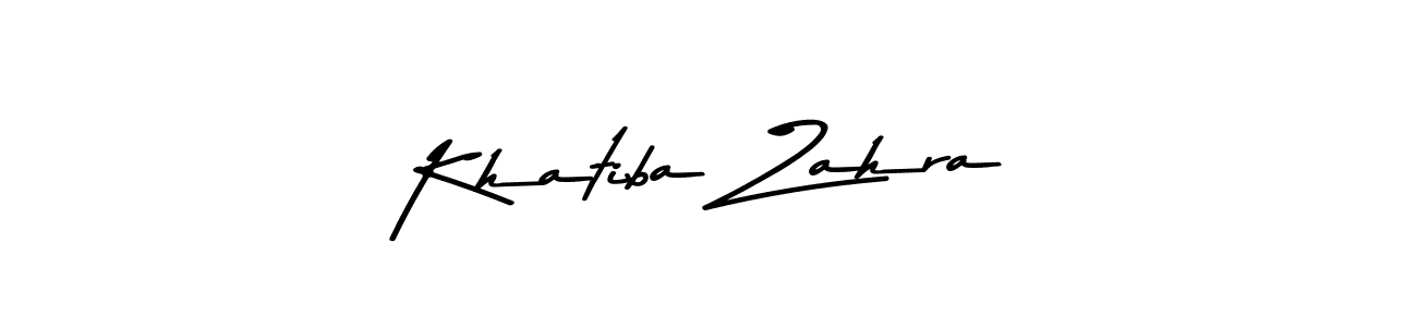 Similarly Asem Kandis PERSONAL USE is the best handwritten signature design. Signature creator online .You can use it as an online autograph creator for name Khatiba Zahra. Khatiba Zahra signature style 9 images and pictures png