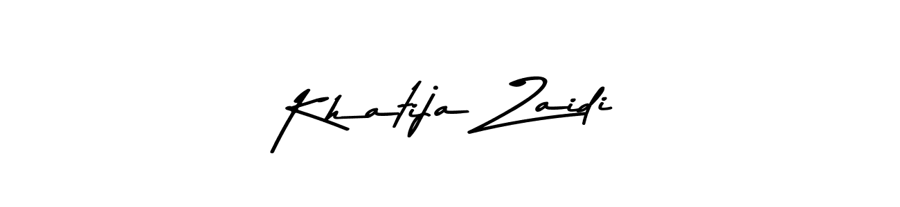 Make a beautiful signature design for name Khatija Zaidi. Use this online signature maker to create a handwritten signature for free. Khatija Zaidi signature style 9 images and pictures png