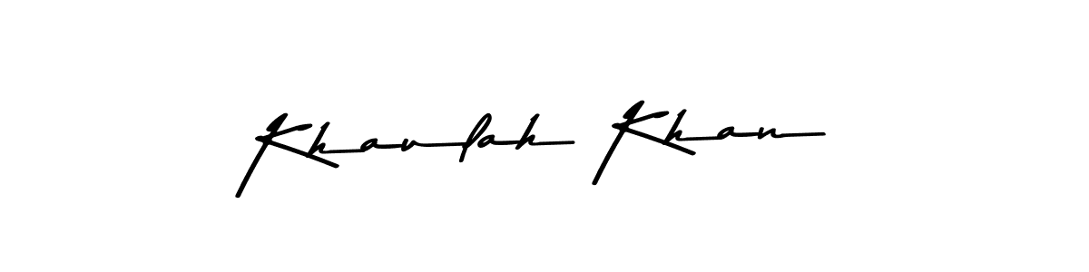 This is the best signature style for the Khaulah Khan name. Also you like these signature font (Asem Kandis PERSONAL USE). Mix name signature. Khaulah Khan signature style 9 images and pictures png