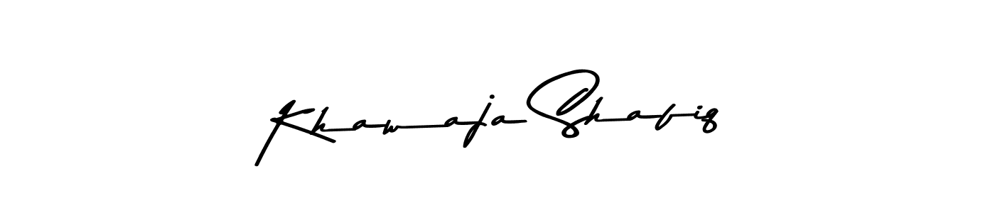 Make a beautiful signature design for name Khawaja Shafiq. Use this online signature maker to create a handwritten signature for free. Khawaja Shafiq signature style 9 images and pictures png
