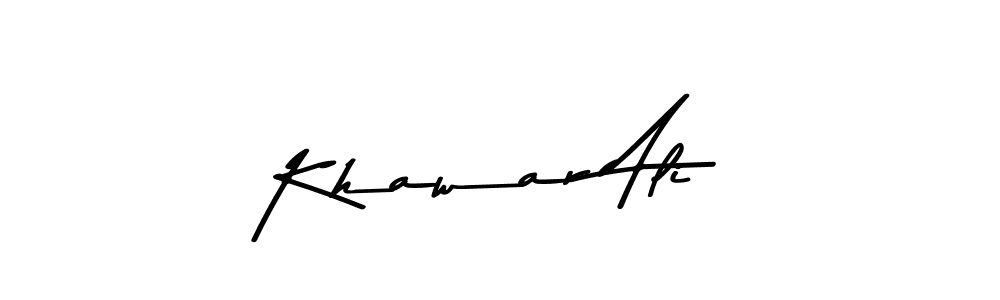 How to Draw Khawar Ali signature style? Asem Kandis PERSONAL USE is a latest design signature styles for name Khawar Ali. Khawar Ali signature style 9 images and pictures png