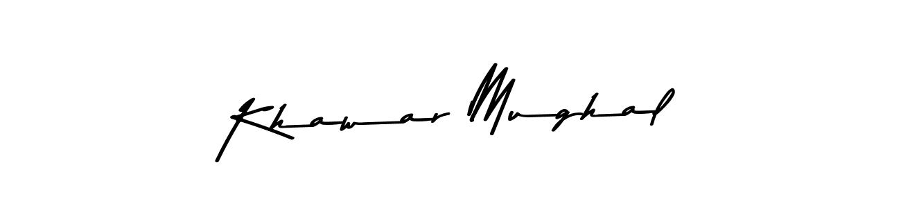 Also we have Khawar Mughal name is the best signature style. Create professional handwritten signature collection using Asem Kandis PERSONAL USE autograph style. Khawar Mughal signature style 9 images and pictures png
