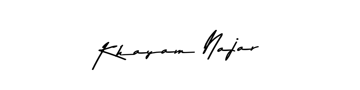 You can use this online signature creator to create a handwritten signature for the name Khayam Najar. This is the best online autograph maker. Khayam Najar signature style 9 images and pictures png
