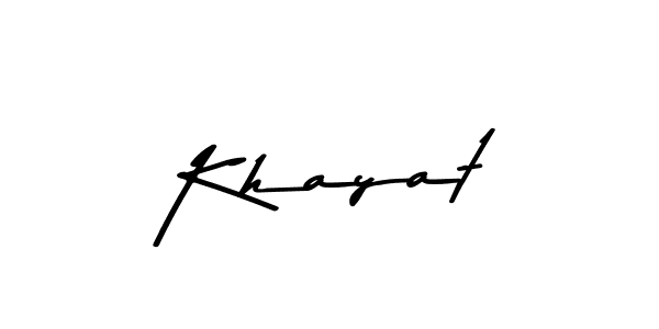 Similarly Asem Kandis PERSONAL USE is the best handwritten signature design. Signature creator online .You can use it as an online autograph creator for name Khayat. Khayat signature style 9 images and pictures png