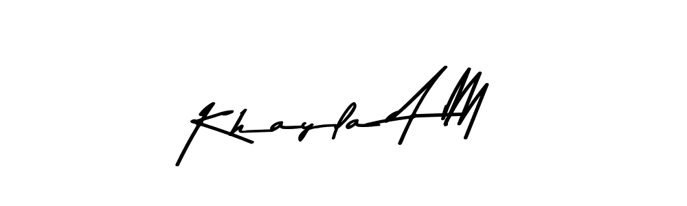 Once you've used our free online signature maker to create your best signature Asem Kandis PERSONAL USE style, it's time to enjoy all of the benefits that Khayla A M name signing documents. Khayla A M signature style 9 images and pictures png