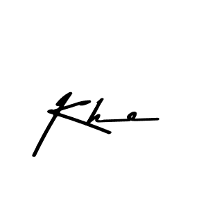 How to make Khe name signature. Use Asem Kandis PERSONAL USE style for creating short signs online. This is the latest handwritten sign. Khe signature style 9 images and pictures png