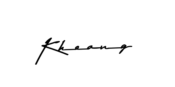 Similarly Asem Kandis PERSONAL USE is the best handwritten signature design. Signature creator online .You can use it as an online autograph creator for name Kheang. Kheang signature style 9 images and pictures png
