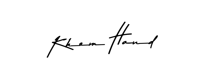 Once you've used our free online signature maker to create your best signature Asem Kandis PERSONAL USE style, it's time to enjoy all of the benefits that Khem Hand name signing documents. Khem Hand signature style 9 images and pictures png