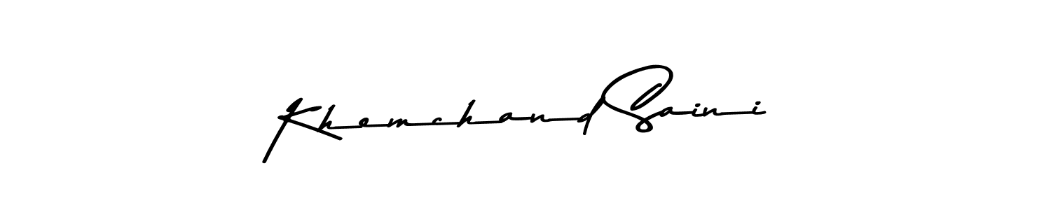 Best and Professional Signature Style for Khemchand Saini. Asem Kandis PERSONAL USE Best Signature Style Collection. Khemchand Saini signature style 9 images and pictures png