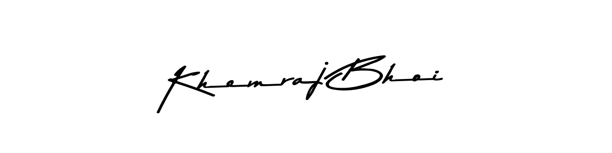 Khemraj Bhoi stylish signature style. Best Handwritten Sign (Asem Kandis PERSONAL USE) for my name. Handwritten Signature Collection Ideas for my name Khemraj Bhoi. Khemraj Bhoi signature style 9 images and pictures png