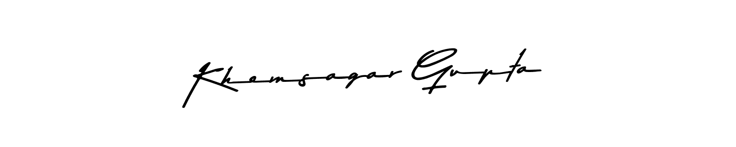How to Draw Khemsagar Gupta signature style? Asem Kandis PERSONAL USE is a latest design signature styles for name Khemsagar Gupta. Khemsagar Gupta signature style 9 images and pictures png