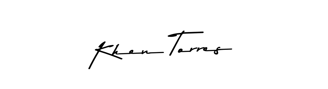 The best way (Asem Kandis PERSONAL USE) to make a short signature is to pick only two or three words in your name. The name Khen Torres include a total of six letters. For converting this name. Khen Torres signature style 9 images and pictures png