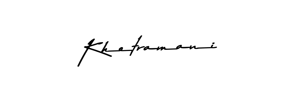 How to Draw Khetramani signature style? Asem Kandis PERSONAL USE is a latest design signature styles for name Khetramani. Khetramani signature style 9 images and pictures png