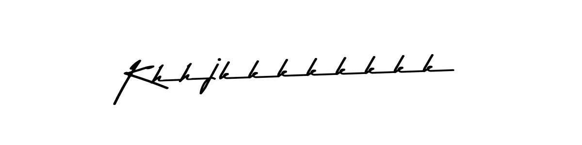 Also You can easily find your signature by using the search form. We will create Khhjkkkkkkkk name handwritten signature images for you free of cost using Asem Kandis PERSONAL USE sign style. Khhjkkkkkkkk signature style 9 images and pictures png