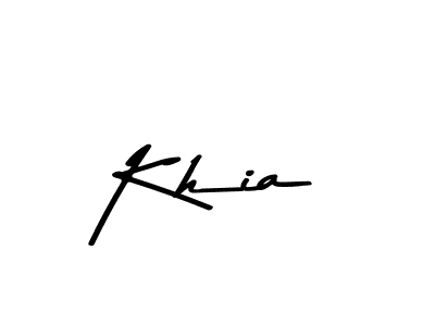 Make a beautiful signature design for name Khia. Use this online signature maker to create a handwritten signature for free. Khia signature style 9 images and pictures png