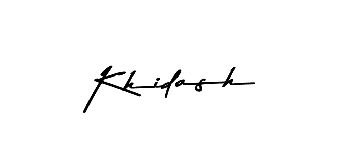 Also You can easily find your signature by using the search form. We will create Khidash name handwritten signature images for you free of cost using Asem Kandis PERSONAL USE sign style. Khidash signature style 9 images and pictures png
