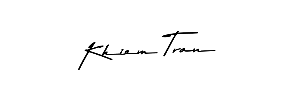 It looks lik you need a new signature style for name Khiem Tran. Design unique handwritten (Asem Kandis PERSONAL USE) signature with our free signature maker in just a few clicks. Khiem Tran signature style 9 images and pictures png