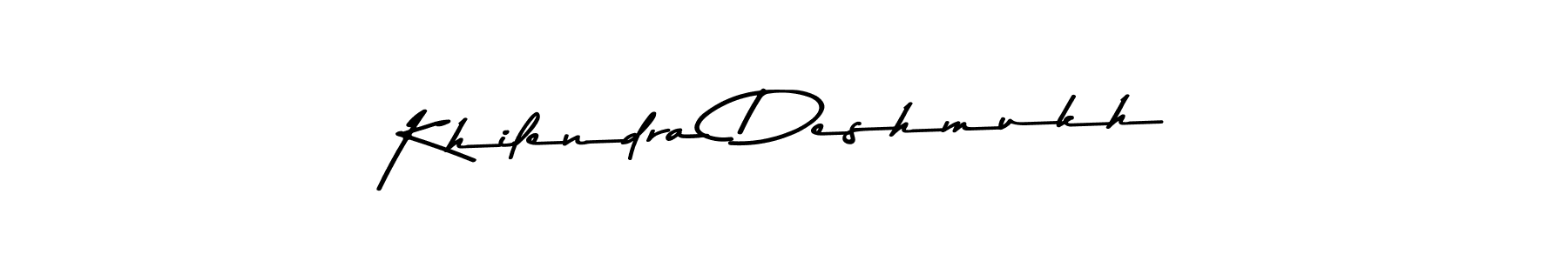 Here are the top 10 professional signature styles for the name Khilendra Deshmukh. These are the best autograph styles you can use for your name. Khilendra Deshmukh signature style 9 images and pictures png