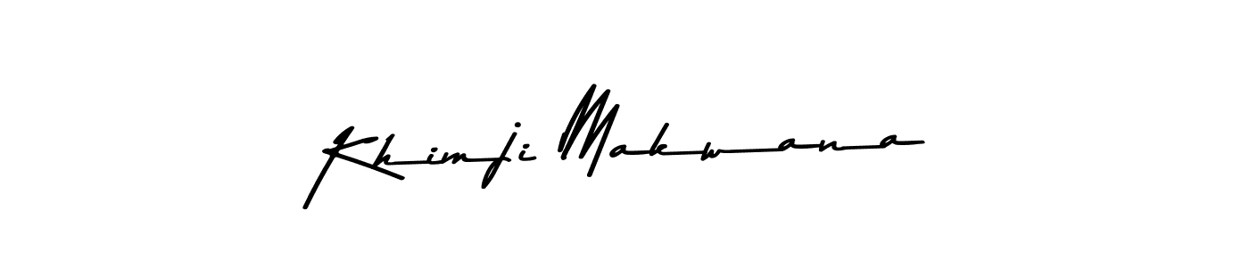 Once you've used our free online signature maker to create your best signature Asem Kandis PERSONAL USE style, it's time to enjoy all of the benefits that Khimji Makwana name signing documents. Khimji Makwana signature style 9 images and pictures png