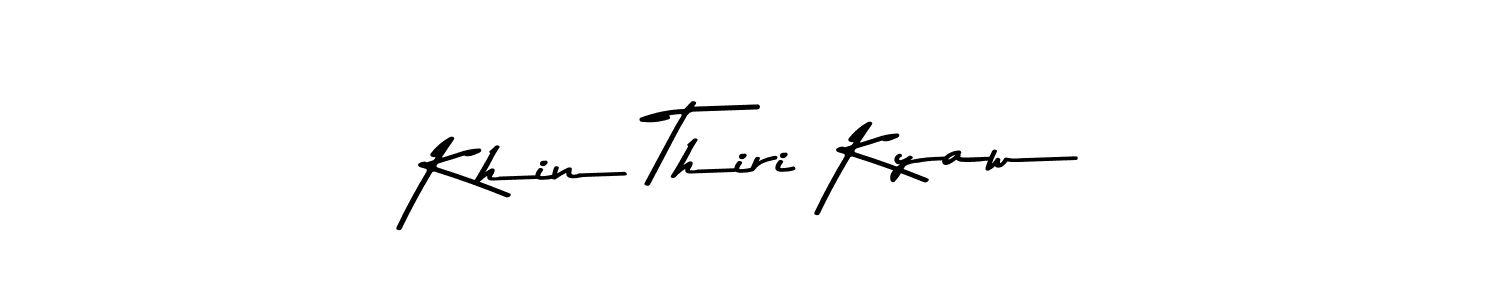 Also You can easily find your signature by using the search form. We will create Khin Thiri Kyaw name handwritten signature images for you free of cost using Asem Kandis PERSONAL USE sign style. Khin Thiri Kyaw signature style 9 images and pictures png