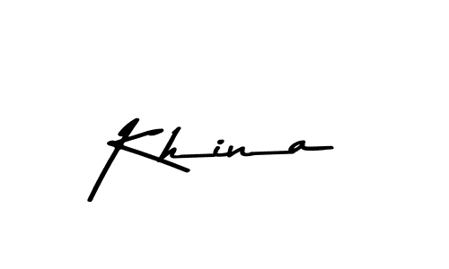 Make a short Khina signature style. Manage your documents anywhere anytime using Asem Kandis PERSONAL USE. Create and add eSignatures, submit forms, share and send files easily. Khina signature style 9 images and pictures png
