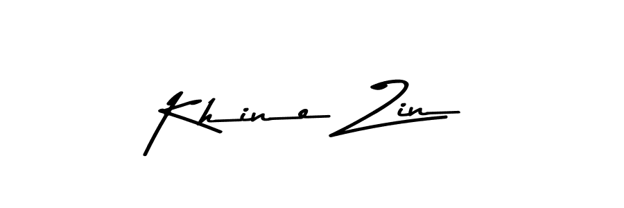 Also we have Khine Zin name is the best signature style. Create professional handwritten signature collection using Asem Kandis PERSONAL USE autograph style. Khine Zin signature style 9 images and pictures png