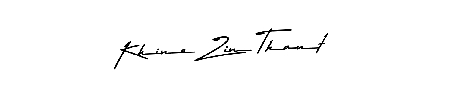 Similarly Asem Kandis PERSONAL USE is the best handwritten signature design. Signature creator online .You can use it as an online autograph creator for name Khine Zin Thant. Khine Zin Thant signature style 9 images and pictures png