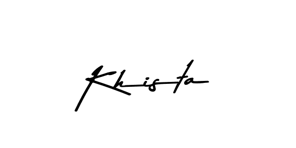 The best way (Asem Kandis PERSONAL USE) to make a short signature is to pick only two or three words in your name. The name Khista include a total of six letters. For converting this name. Khista signature style 9 images and pictures png