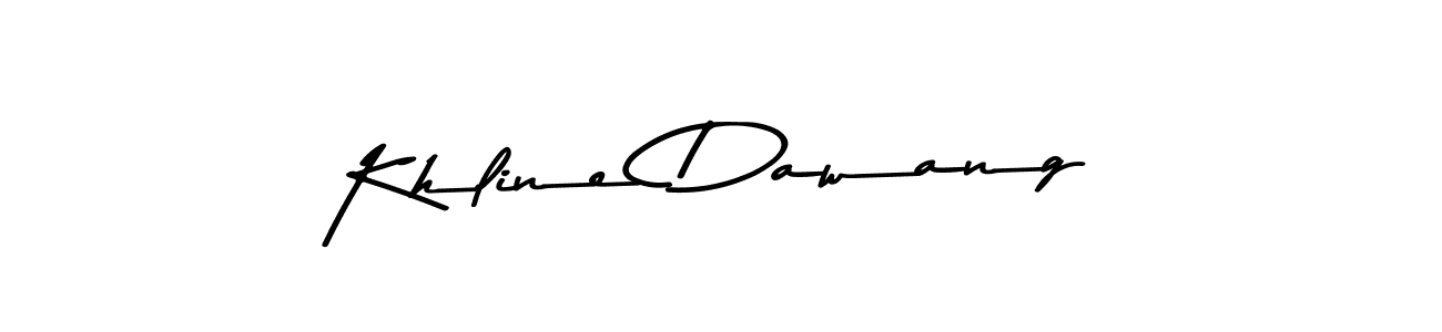 Also You can easily find your signature by using the search form. We will create Khline Dawang name handwritten signature images for you free of cost using Asem Kandis PERSONAL USE sign style. Khline Dawang signature style 9 images and pictures png