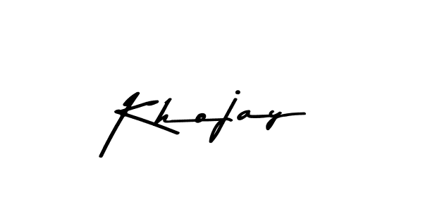 You should practise on your own different ways (Asem Kandis PERSONAL USE) to write your name (Khojay) in signature. don't let someone else do it for you. Khojay signature style 9 images and pictures png
