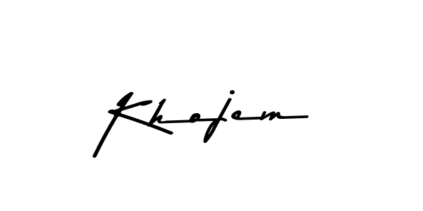 It looks lik you need a new signature style for name Khojem. Design unique handwritten (Asem Kandis PERSONAL USE) signature with our free signature maker in just a few clicks. Khojem signature style 9 images and pictures png